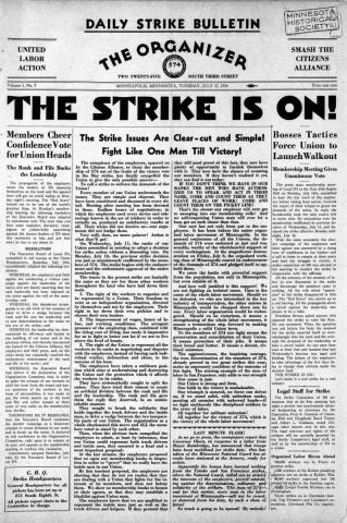 Minneapolis Teamsters Strike of 1934 | Minnesota Digital Library