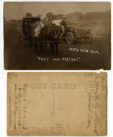 1912 Fair "Past and Present," Mankato, Minnesota