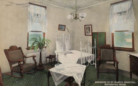 Bedroom at St. Mary's