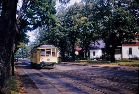 Streetcar on 42nd Avenue South, Minneapolis, Minnesota