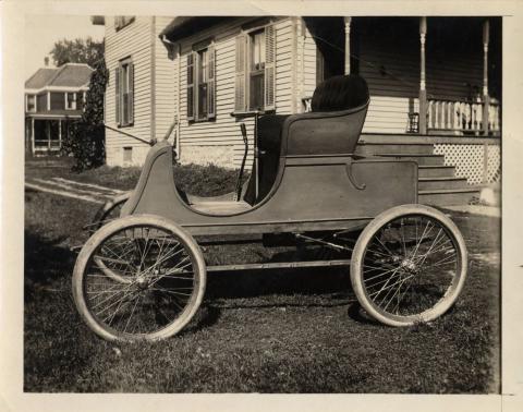 Fey Brother's Automobile No. 2, Northfield, c. 1900