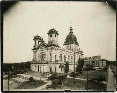 Southeast view of the Basilica building