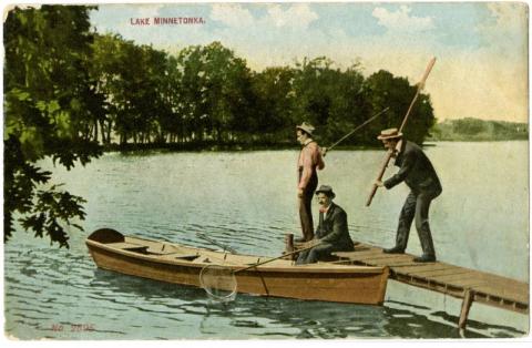 Fishing on Lake Minnetonka
