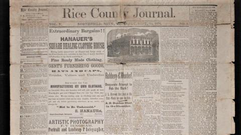 Rice County Journal (Northfield, Minnesota), September 14, 1876