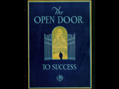 The Open Door to Success, J.R. Watkins Company promotional booklet