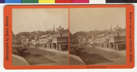 Downtown Stillwater, 1875