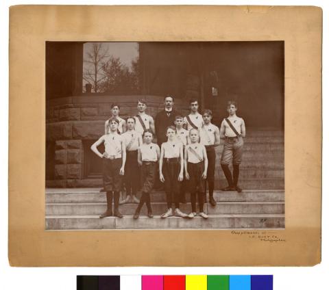 Gymnasium group, Minneapolis, 1892 - 1920