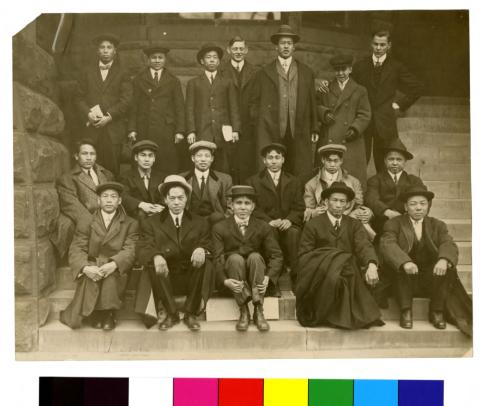 English class, Minneapolis, 1892 - 1900