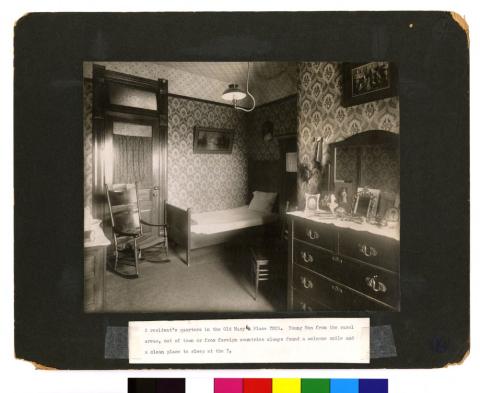 A resident's quarters, Minneapolis, 1892 - 1900