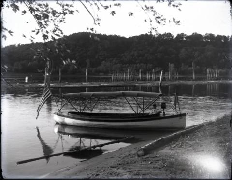 Canoe launch on the St. Croix River, Washington County, Minnesota