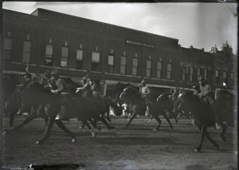 Cavalry soldiers, St. Peter, Minnesota