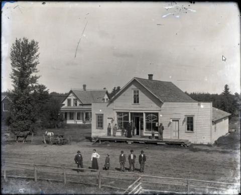 L.E. Dennewith General Merchandise Store, Grass Lake, Minnesota