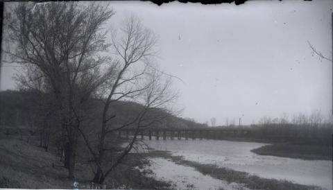 Spring Lake Bridge, east of St. Peter, Minnesota