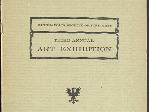 Third Annual Art Exhibition catalogue