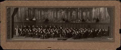 Minneapolis Symphony Orchestra on stage