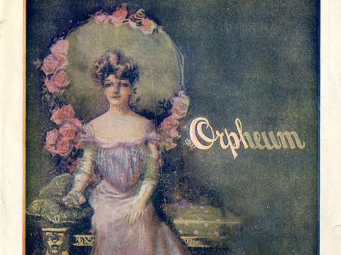 Orpheum Theater program