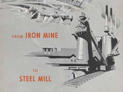 "Ore, Iron, and Men" Volume 8, Number 4, April 1958