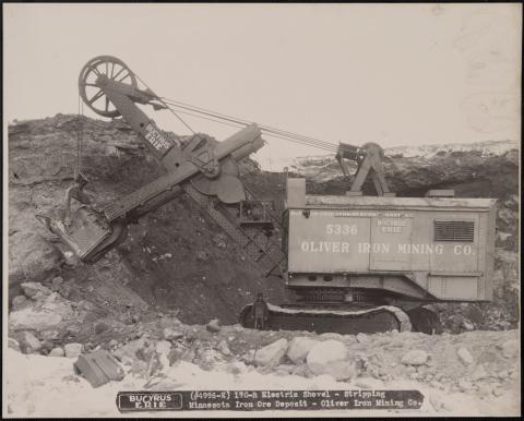 Oliver Iron Mining Company electric shovel