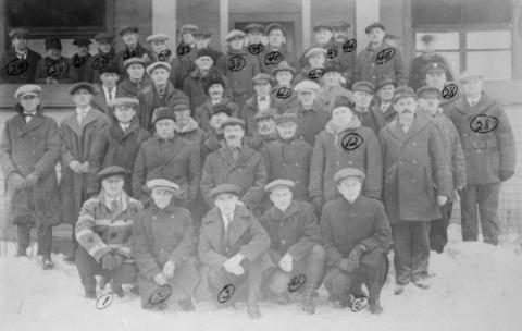 Eveleth-area stockholders in Oliver Iron Mining Company, Eveleth, Minnesota