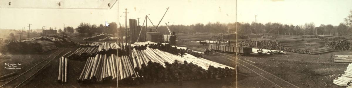 Bell Lumber and Pole Yards, New Brighton, Minnesota