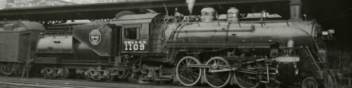 Duluth and Iron Range Railroad Steam Locomotive 1109, Duluth, Minnesota