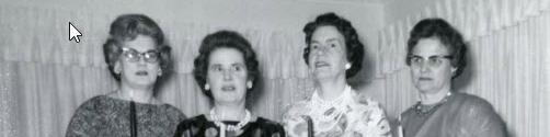 1964-1965 Officers of the Women's Cooperative Guild, Virginia, Minnesota