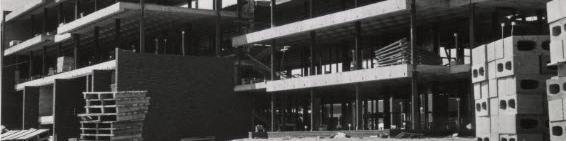 Construction with Crane at Southwest Minnesota State College, Marshall, Minnesota