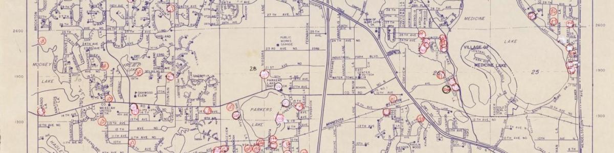 Base map of the City of Plymouth, Minnesota