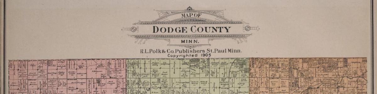 Atlas of Dodge County Minnesota