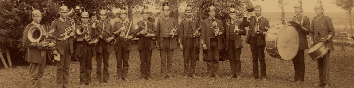 Marching band of Winnebago, Minnesota