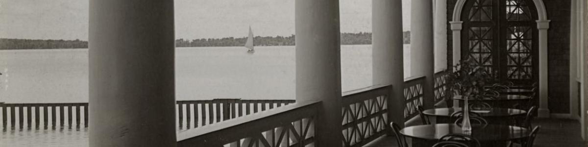 View of Lake Harriet from the Pavilion, Minneapolis, Minnesota