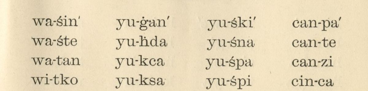 Dakota ABC Wowapi, Revised
